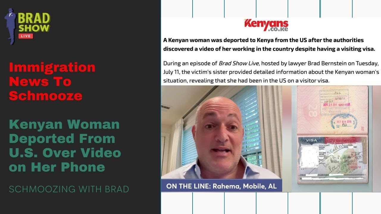 Женщину из Кении депортировали из США из-за видео на ее телефоне