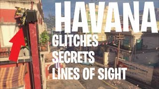 Havana Glitches, Secrets, and Lines of Sight!! - Black Ops 4