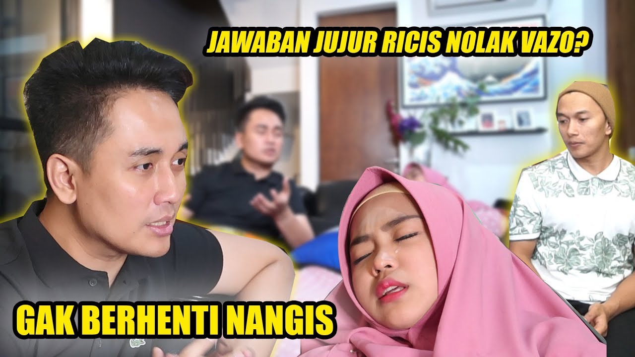 RICIS DIHIPNOTIS GAK BERHENTI NANGIS.