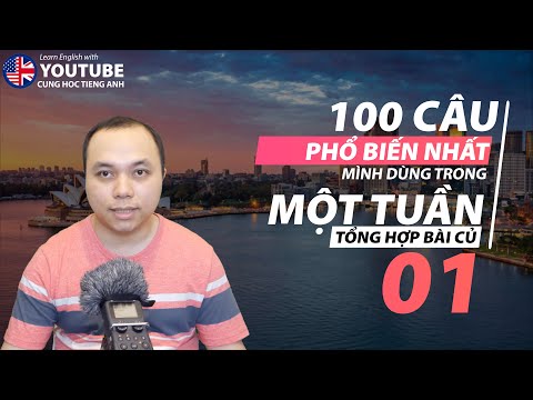 Video Tổng hợp 100 câu mình dùng nhiều nhất trong 1 tuần -... - youtube