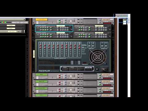Route Redrum into the SSL Mixer - Reason 6.5 and Older