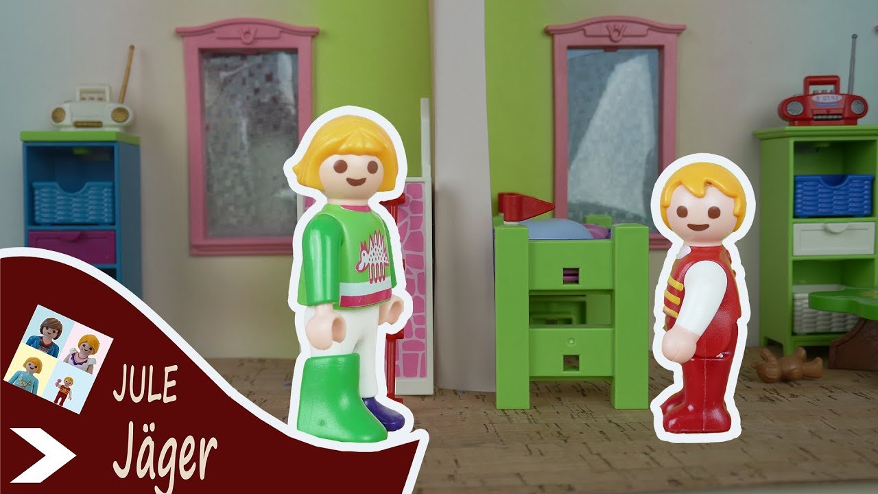 Playmobil Film deutsch - Die erste Nacht im neuen Zimmer - Kinderfilm mit Jule Jäger