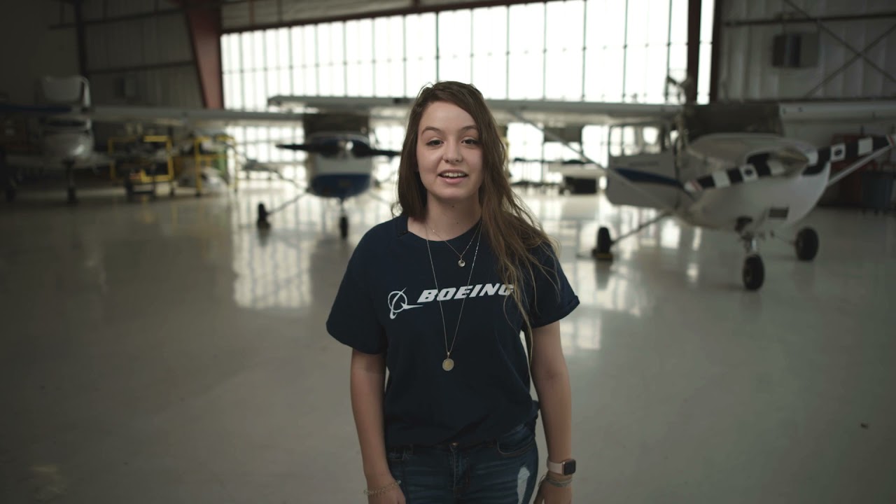 Boeing Scholars At Embry Riddle Aeronautical University Say Thank You Youtube