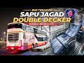 Paling malam dari jakarta  naik double decker harapan jaya menuju blitar