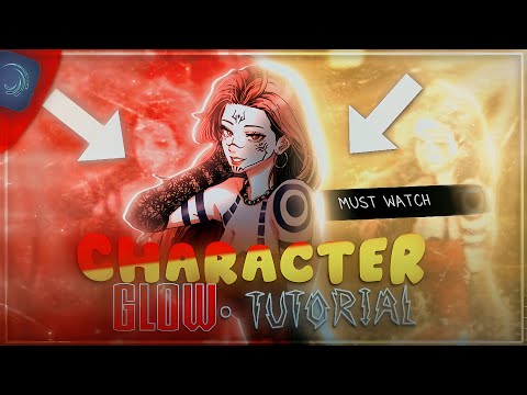 Character glow tutorial in alight motion!