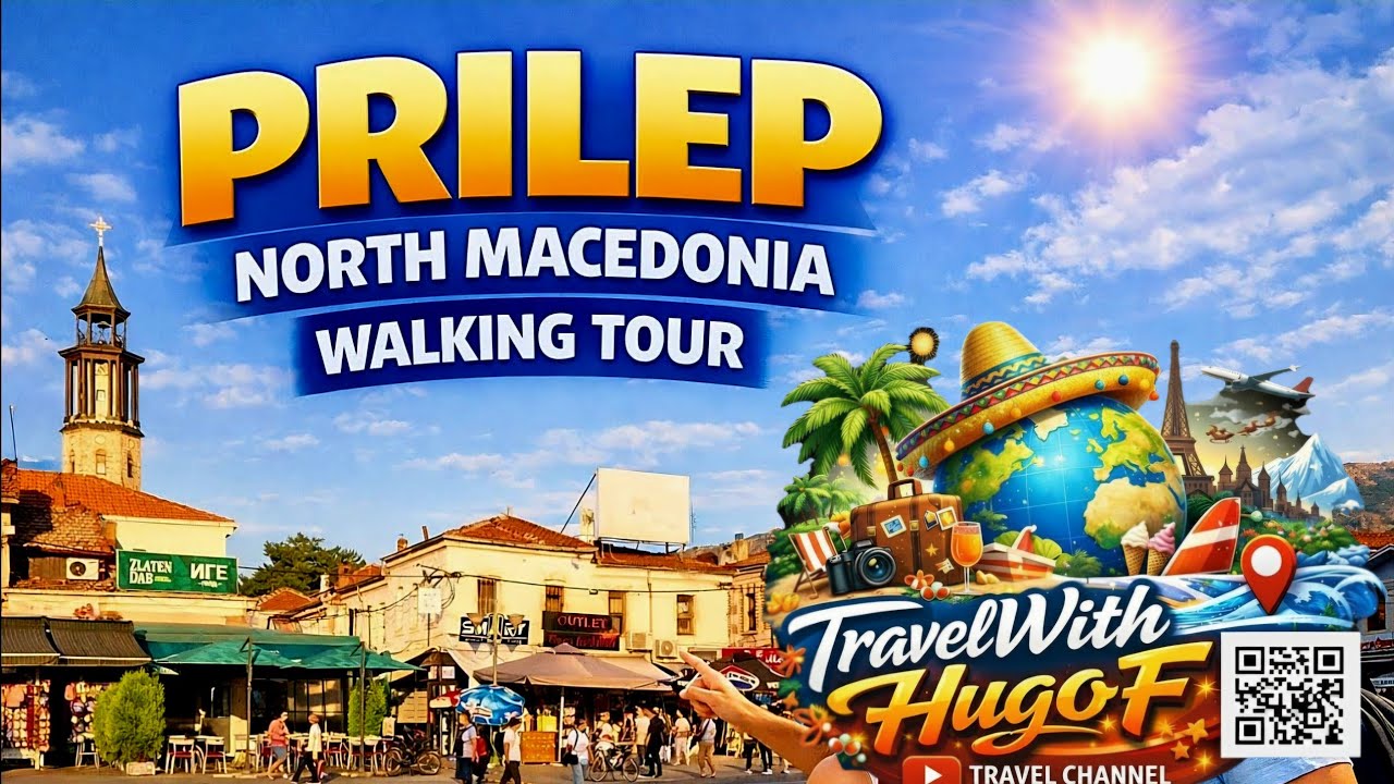 🇲🇰 Prilep North-Macedonia walking tour @TravelwithHugoF #prilep # ...