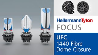 UFC - High fibre capacity 1440 splices dome closure