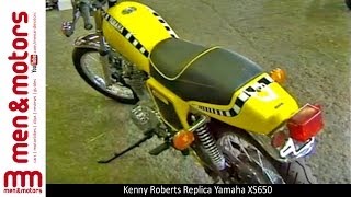 Kenny Roberts Replica Yamaha XS650 - YouTube