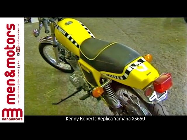 Kenny Roberts Replica Yamaha XS650 - YouTube
