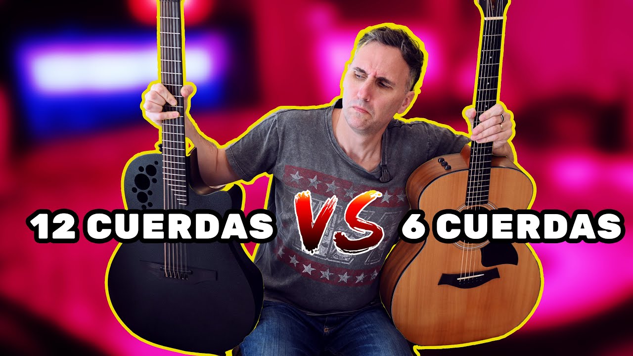 Comparo una guitarra acústica de 12 cuerdas con una de 6 y el resultado no me lo creo | TCDG