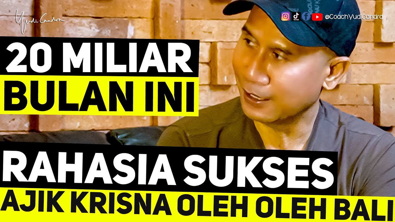 Untung 20 Miliar project bisnis Bulan ini, Rahasia Sukses Ajik Krisna Oleh Oleh Bali