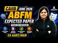ABFM Expected Paper | CAIIB ABFM Important Questions | ABFM Marathon June 2026 | English Medium