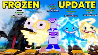 Frozen Update & 100x Luck Got Me Astral Los Primos In Kick A Lucky Block Roblox