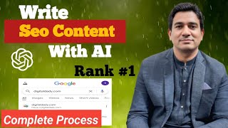 How to Write SEO Friendly Content using AI to Rank #1 on Google (Full Practical)