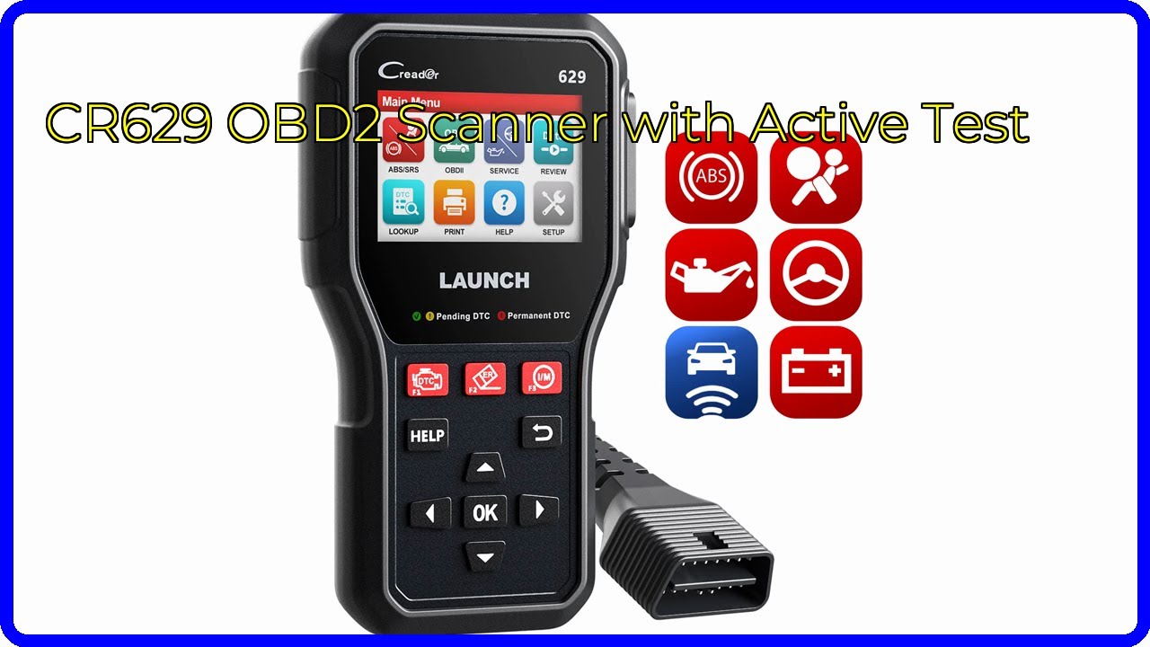 REVIEW (2026): CR629 OBD2 Scanner with Active Test. ESSENTIAL
