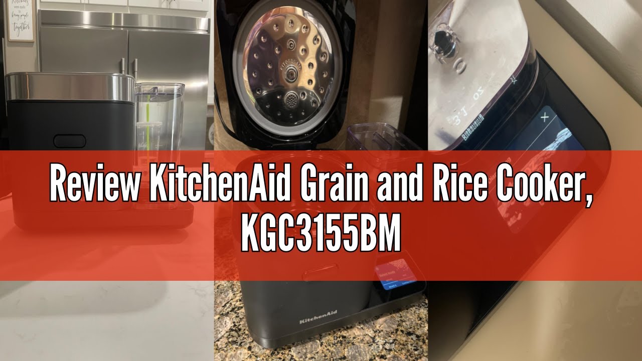 Review KitchenAid Grain and Rice Cooker, KGC3155BM - YouTube