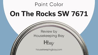 On the Rocks SW 7671  White Paint  Coordinating Colors, Trim, Colors That Go With & Undertones