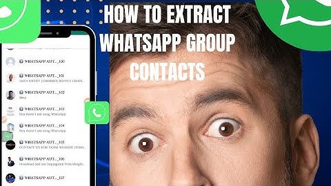 WHATSAPP  GROUP CONTACTS EXTRACTOR