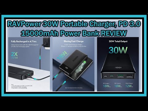 RAVPower 30W Portable