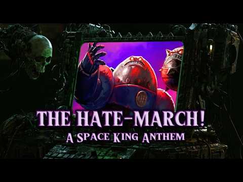 HATE-MARCH! A Space King Anthem for Hatemonger | Powermetal Fan Song