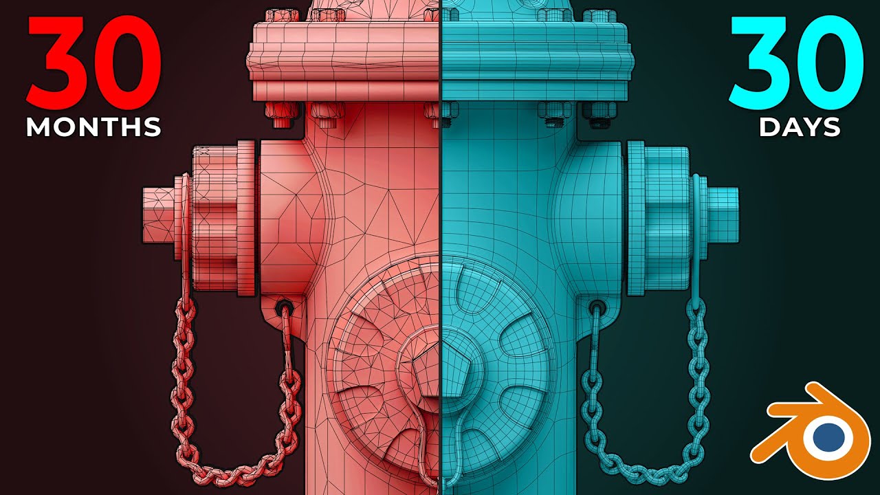 Learn Hard Surface Modeling in Blender in 30 Days (New Course)