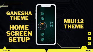 miui 12 theme | Shree Ganesh chaturthi special | amazing home screen setup for Xiaomi/redmi/poco screenshot 3