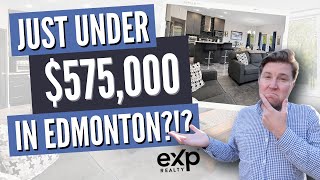Edmonton 2 Storey House For Sale Backing A Forest UNDER $575,000! 😍 | Edmonton Homes For Sale