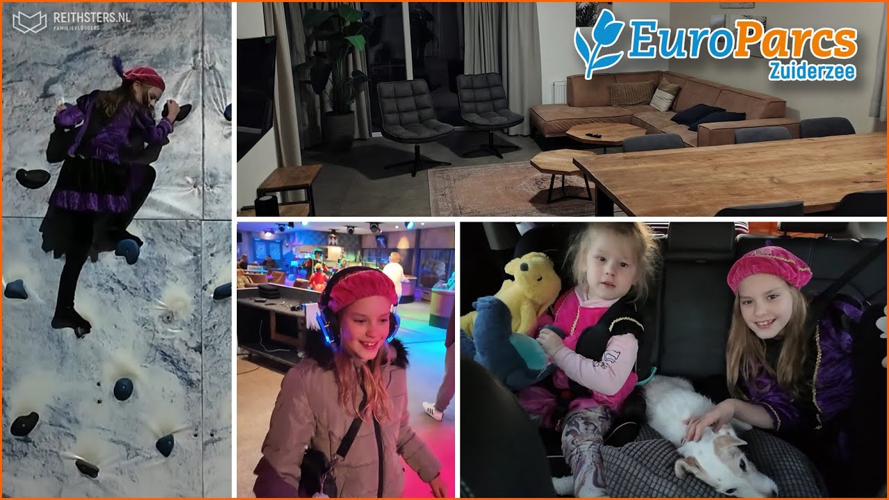 WIJ HEBBEN EEN SINTERKLAASWEEKEND BIJ EUROPARCS ZUIDERZEE - DEEL 1 VAN 3 - VLOG #744