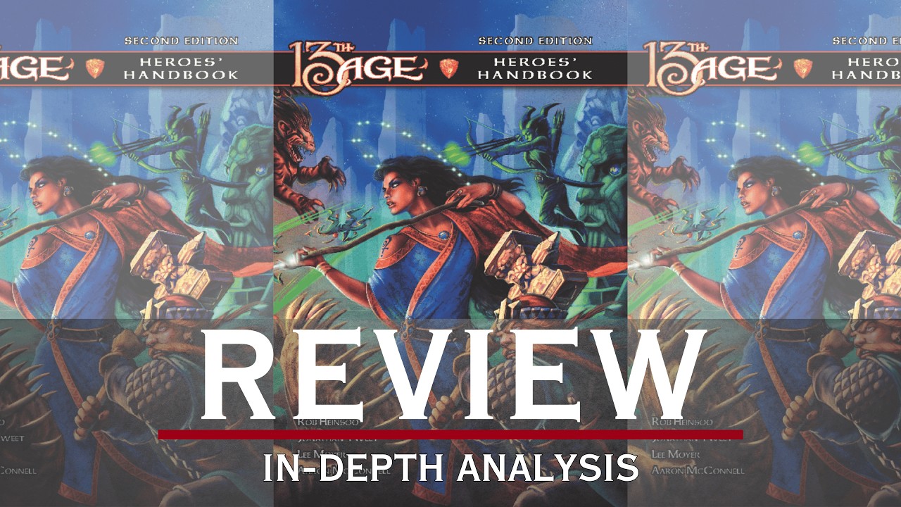 Is This the BEST d20 Fantasy RPG? 13th Age Second Edition Review – Heroes' Handbook