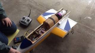 Jetcat P70 test run after many years