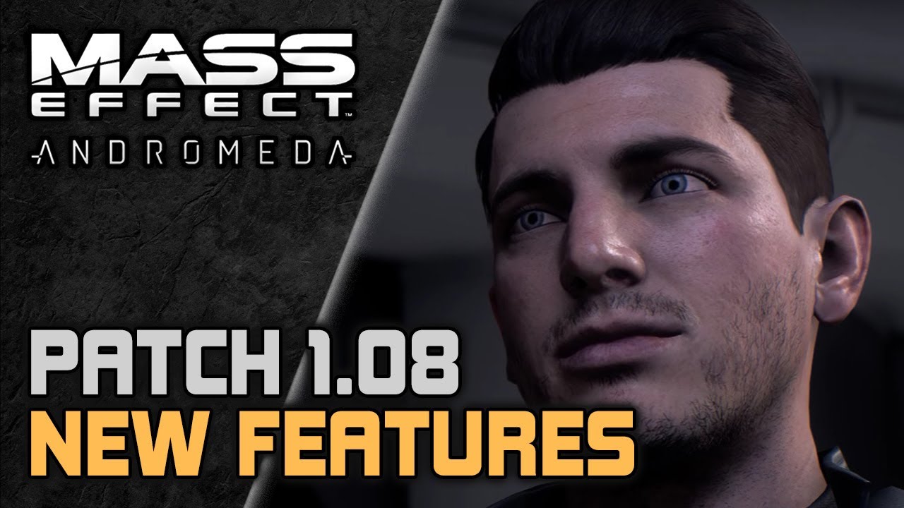 MASS EFFECT Andromeda Patch 1.08: CUSTOMIZE RYDER's Appearance InGame