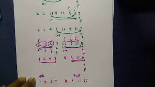 Example on QUICK SORT ALGORITHM|complete description in hindi