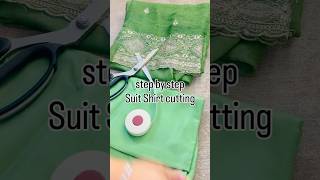 Suit shirt cutting tutorial. #suitcuttingmethod #montrealtailor