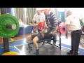 Rob preston 230kg world record bench bpo world championships aldershot nov 2012