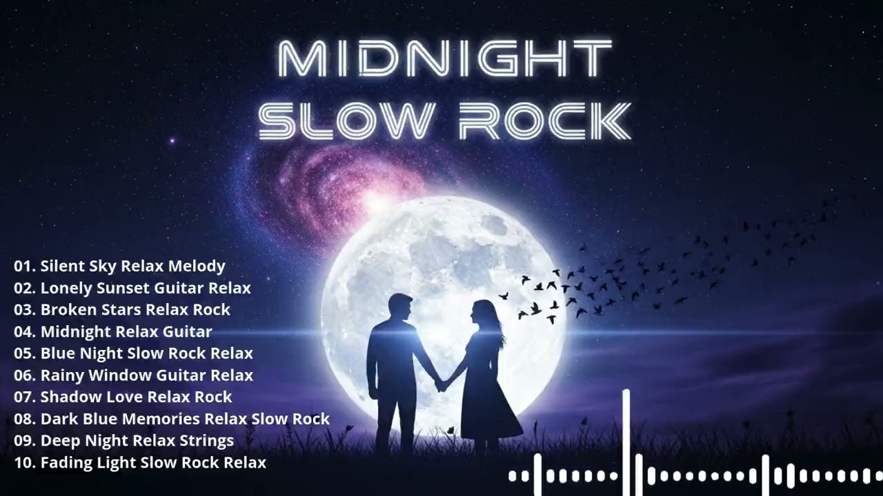 Lonely Night Slow Rock _ Soft Emotional Rock Ballads | Relaxing Midnight Playlist
