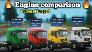 Expert test All truck engine Trucker of Europe 3 which is best..?