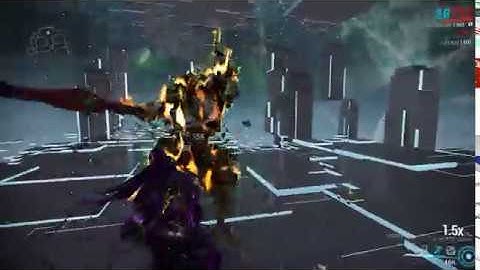 Warframe WARNING WARNING STATUS OVERLOAD