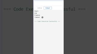 JavaScript Event Loop Trap 🤯 | Can You Predict The Output? #javascript #js #shorts