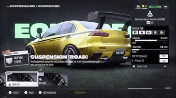 Nfs Unbound (A+ class build) Mitsubishi Lancer EVO X (2008)