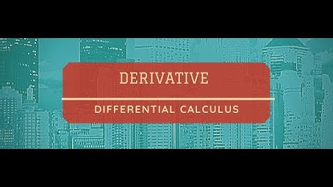 Differential coefficient