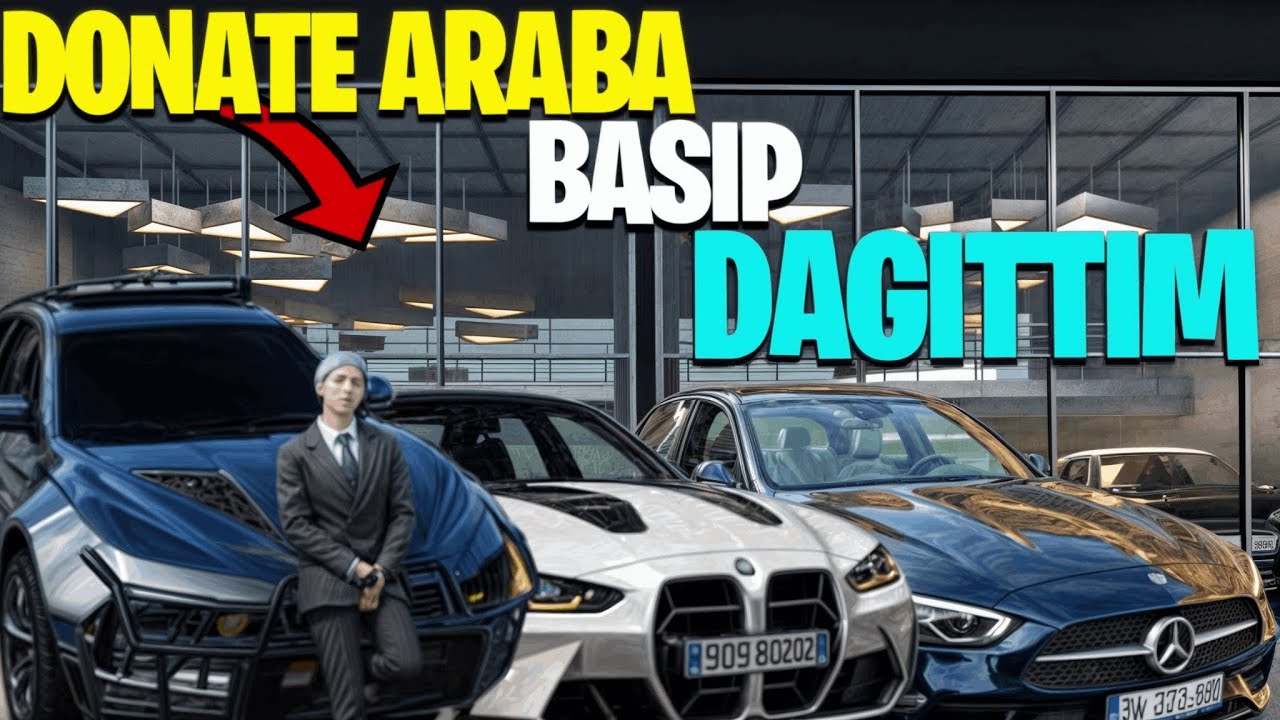 Fivem Hile İle Donate Araba Basıp Oyunculara Dağıttım (Fivem Hile Troll)