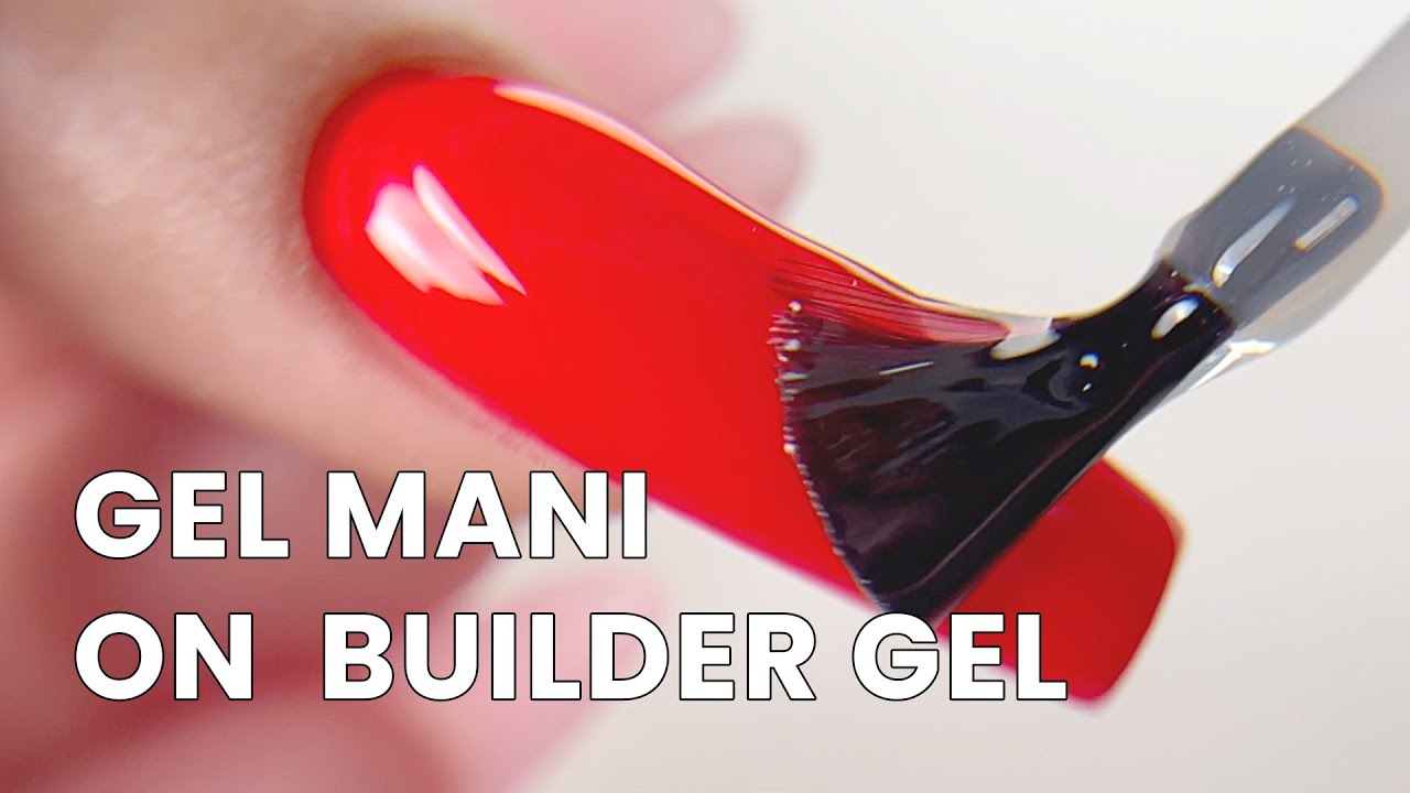 Gel Manicure on Builder Gel V Beauty Pure YouTube