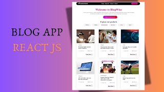 Modern Blog Website Using React JS | Build A Blog Website With React JS