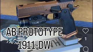 Smooth Flat Shooting new Hybrid Ventilator/Inline Ported AB Prototype 1911DW/2011