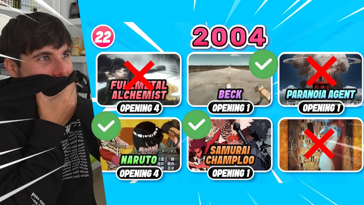 SALVA 3 Y ELIMINA 3 OPENINGS DE *CADA* AÑO (2025-2000)