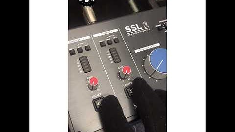 Testing the #SSL #SolidStateLogic #SSL2 legendary 4K button and 11 dial! [#MixedByMikael]