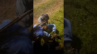Arthur vs snake 🐍bite npc #rdr2 #reddeadredemption #shorts #trending