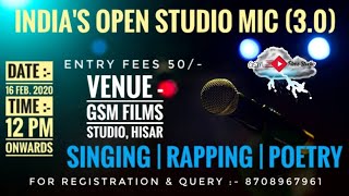 Maana Ho Tum Behad Haseen - Naveen Gandhi Gsm Films Presents Indias Open Studio Mic 3.0