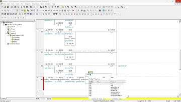 OMRAN PLC CX-PROGRAMMER [ ELEVATOR PART-3 ] PROGRAMMING
