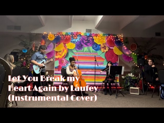 Let You Break My Heart Again by Laufey (Cover)